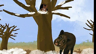 Zoe das Eichhörnchen und Fred, die Dampframme – eine tierische Geschichte für Kinder
