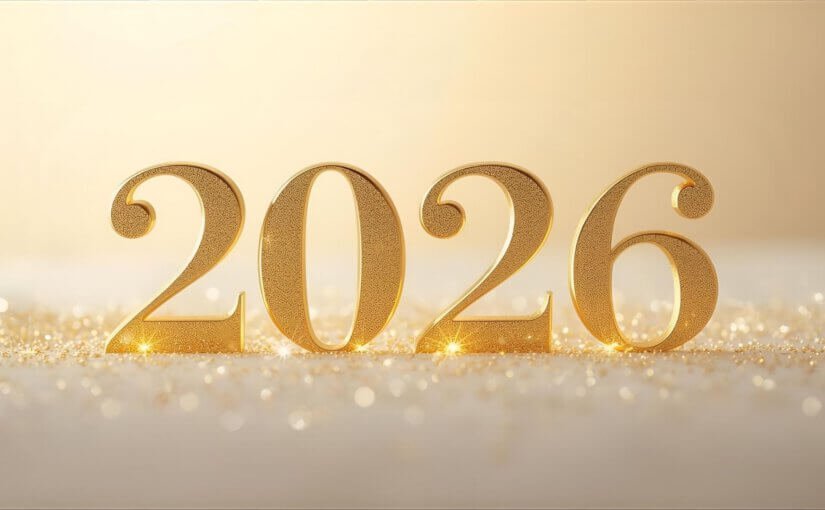 Eine Grußbotschaft zum Versenden 2026